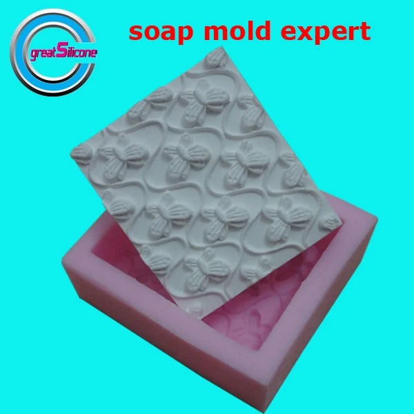 

Butterfly Rectangle Bar Soap Molds Food Grade Silicone Mold for Handmade Soap Making