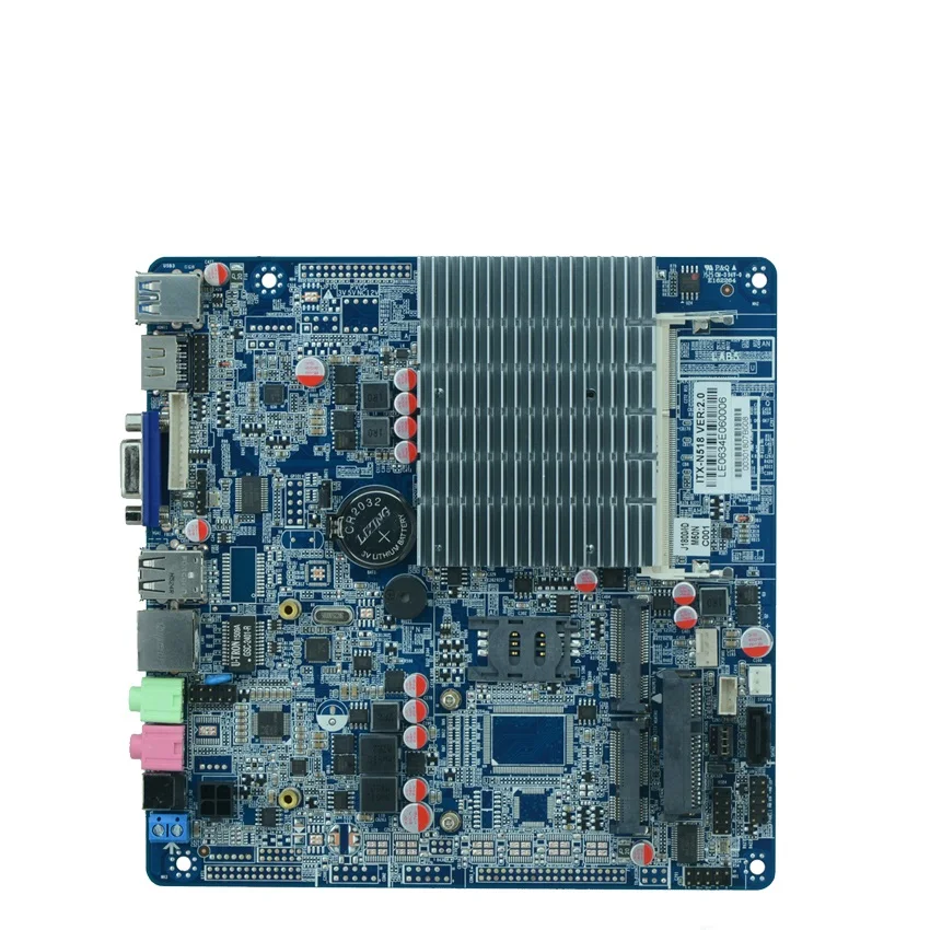 Безвентиляторная Материнская плата celeron J1800/2 41G два ядра все в одном тонкая