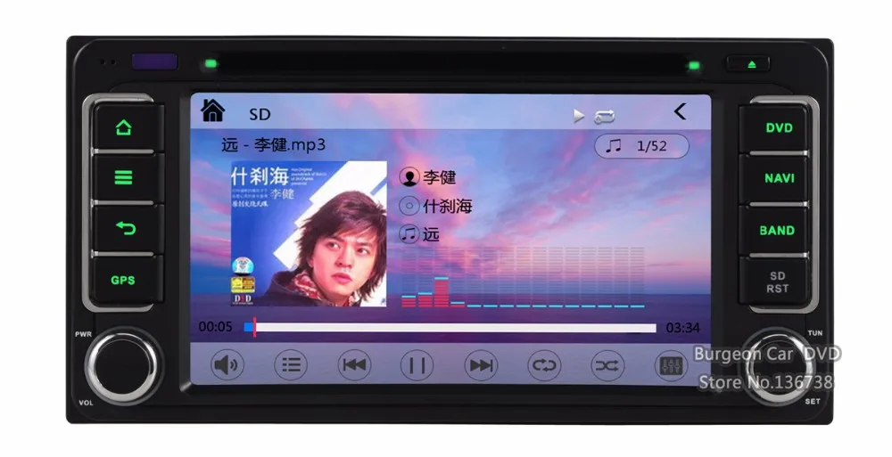 Perfect Car DVD Player GPS Navigation FOR toyota Hilux Fortuner Innova old camry corolla vios RAV4 Prado Aversis Majority Florid Cowry 30
