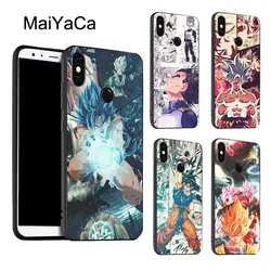 Чехол MaiYaCa Dragon Ball Goku Vegeta манга искусство для Xiao mi Red mi 5 Plus 6 6A S2 Note 7 5 Pro 4X mi 9 8 6X A2 Max 3 mi X 2 2S