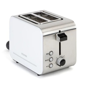 

Stainless Steel Multifunction Mini Automatic Four-slice Breakfast Baked Cheese Sandwich Toaster Spit Driver White