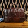 Original Leather Fashion Business Briefcase Messenger Bag Male Design Travel Laptop Document Case Tote Portfolio Bag k1013 ► Photo 2/6