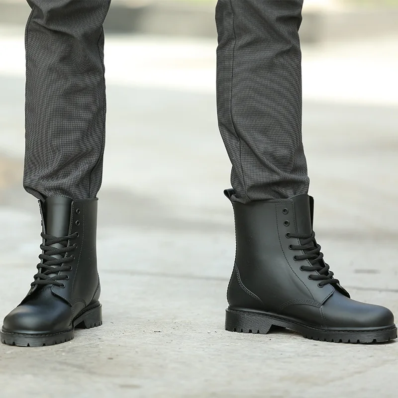 stylish mens rain boots