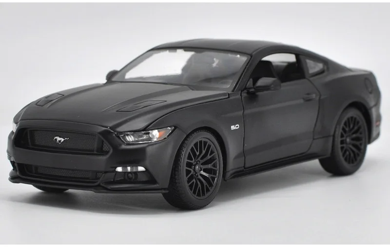 1:18 литая под давлением модель для Ford Mustang GT 5,0 Игрушечная машина из сплава миниатюрная коллекция подарок