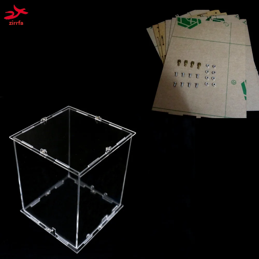 

DIY 3D 8S LED Light Cubeeds Acrylic Kits - note:cubeeds box only with the use of our 3d8 cubeeds,size is 16x17x h22 cm