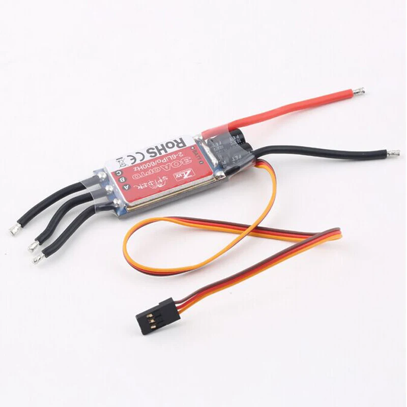1pcs New ZTW Spider Series 20A 30A 40A OPTO Brushless Speed Controllor