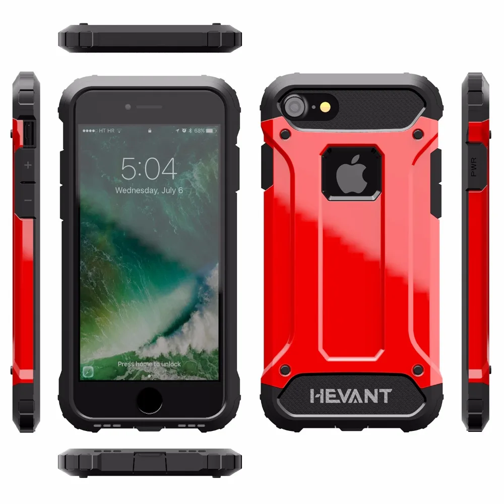 HEVANT для iPhone 7 случае надежная защита от повреждений Броня дизайн Корпуса Для iPhone7