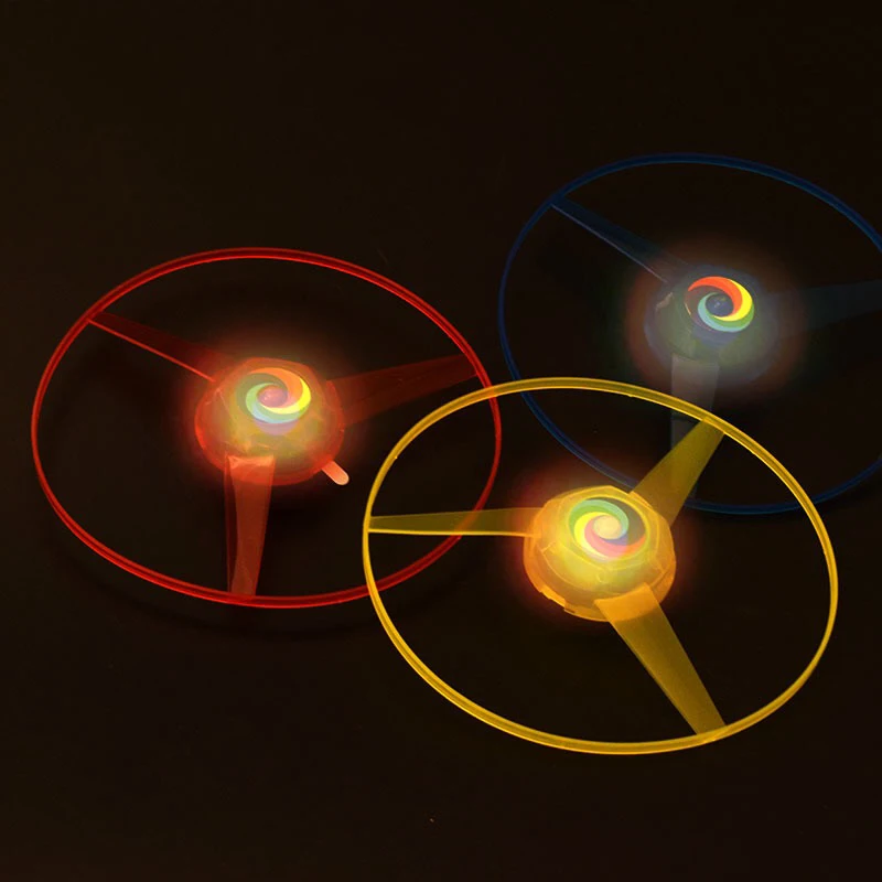 أقراص حذافة الرياضية لعب هليكوبتر UFO سبين مصباح ليد ليلة تحلق التعليمية ممارسة لطيف اللعب أقراص حذافة الرياضية لعب هليكوبتر UFO سبين مصباح ليد ليلة تحلق التعليمية ممارسة لطيف اللعب
