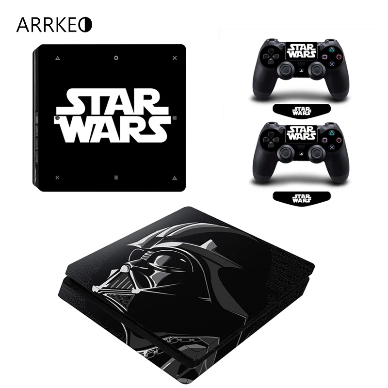 Виниловый чехол ARRKEO Star Wars наклейка для PS4 тонкая Sony PlayStation 4 консоль и 2 контроллера