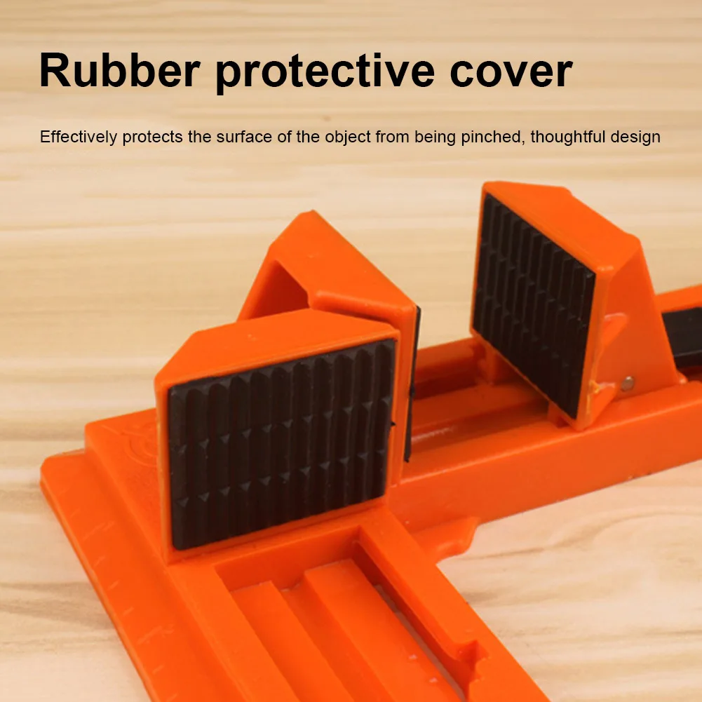 

Woodworking Ruler 90 Degree Right Angle Picture Photo Frame Quick Corner Square Clamp Clip LAD-sale