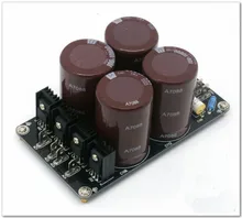 Assembled 4*10000uF/100V high quality power supply board for power amplifier PSU