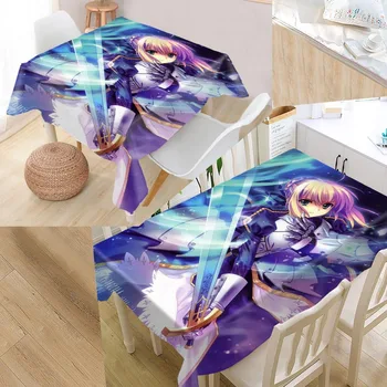 

Custom Fate Zero Table Cloth Oxford Rectangular Waterproof Oilproof Table Cover Wedding Tablecloth #QAZ98K