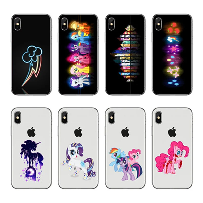 Аксессуары для телефона из жесткого пластика My Little Pony прозрачная задняя крышка