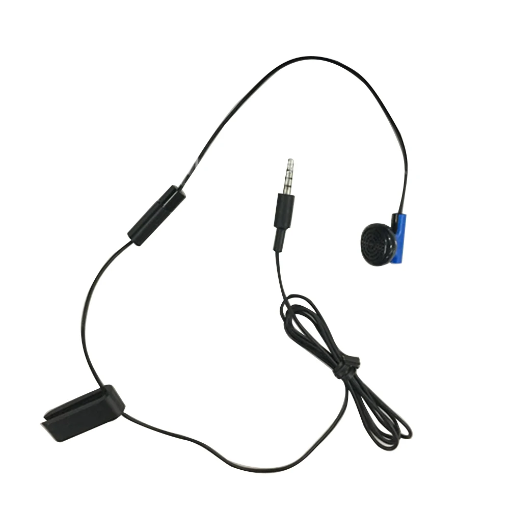 

Noise Canceling Clear Lightweight With Mic Gaming Ergonomic Headset Plug Unilateral Replacement Earphone For PS4 Controller