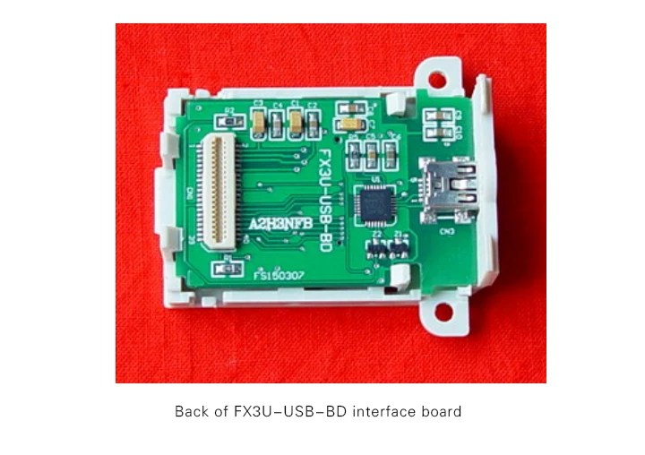 FOURSTAR FX3U-USB-BD Mitsubishi FX3U с интерфейсная плата USB Антистатическая и всплеск напряжения USB интерфейс на ПЛК