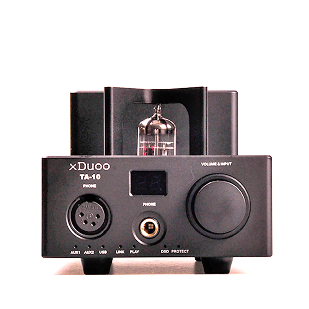 Xduoo TA-10 AK4490 XMOS USB DSD DAC 12AU7 ламповый усилитель для наушников AUX вход Цифровой интерфейс USB