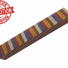 Цветная деревянная ручка заготовки(цветная полоска) RZ-CW030