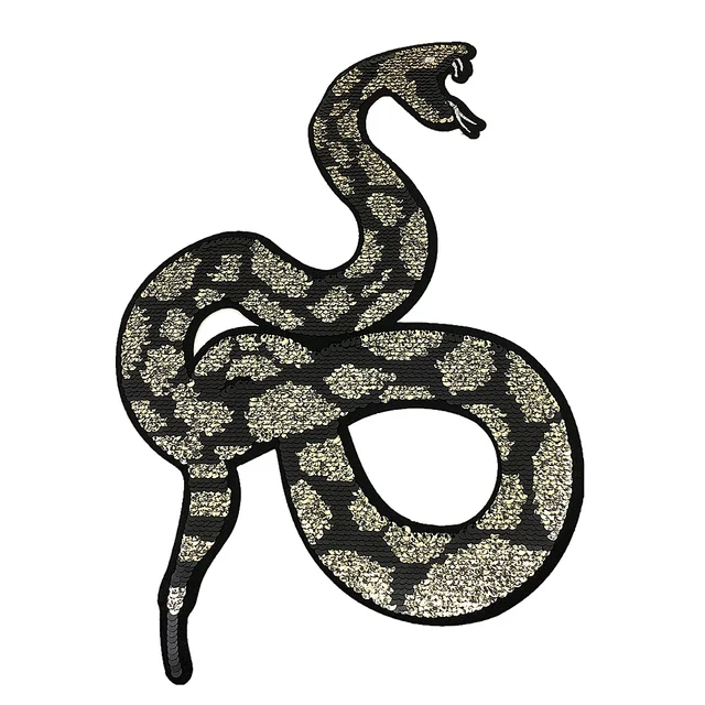 reversible sequin snake