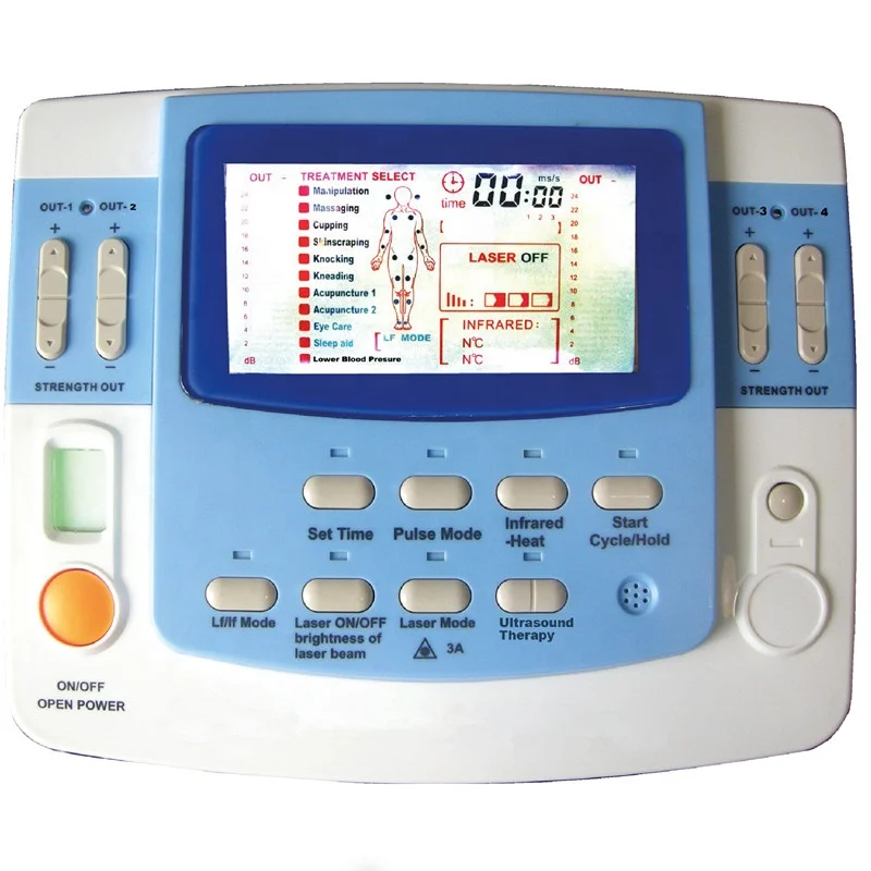 YX-EA-F29 новое медицинское устройство для физиотерапии и thermotherapy с ультразвуком и обработкой лазера