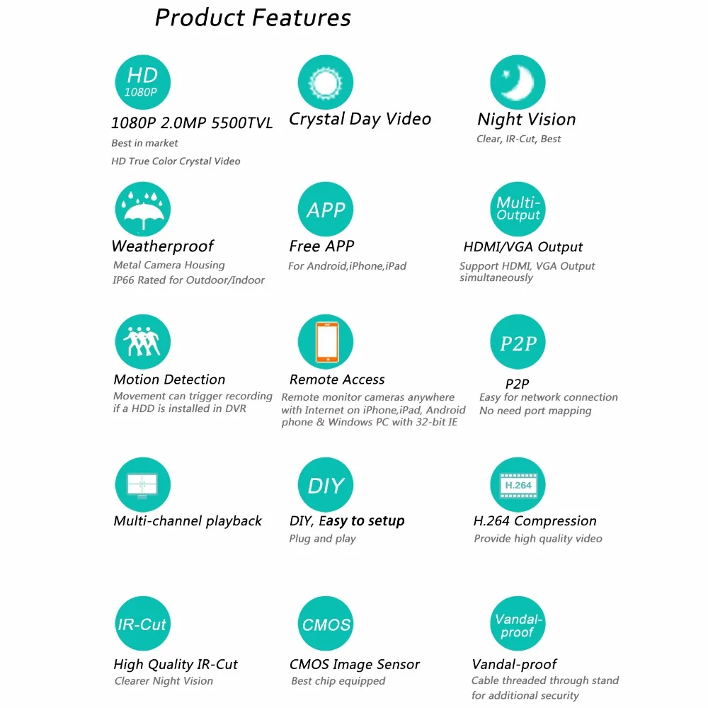product feature-1080P