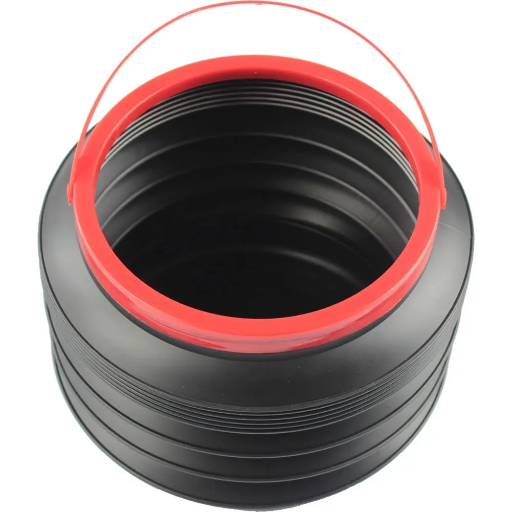 حار GCZW-22cm x 18 سنتيمتر الأسود متعدد الوظائف ماجيك سيارة الحاويات برميل قمامة طوي التخزين دلو حار GCZW-22cm x 18 سنتيمتر الأسود متعدد الوظائف ماجيك سيارة الحاويات برميل قمامة طوي التخزين دلو