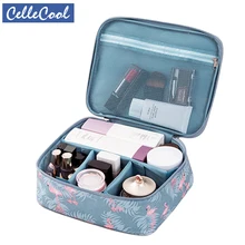 Celecool многофункциональная Водонепроницаемая портативная косметичка Органайзер большая вместительность Женская дорожная косметичка