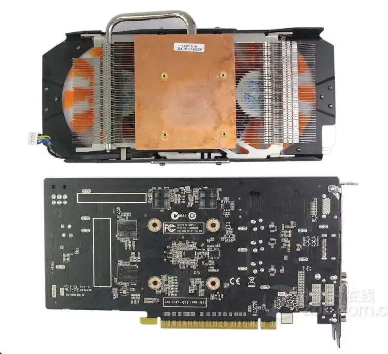Оригинальная видеокарта ZOTAC GM170 GPU GTX 750Ti 2 Гб 128Bit GDDR5 для nVIDIA GeForce GTX750 Ti 2GD5 750