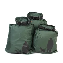 3Pcs Waterproof Bag Storage Dry Bags for Canoe Kayak Rafting Sports Outdoor Camping Travel Kit Equipment Army Green