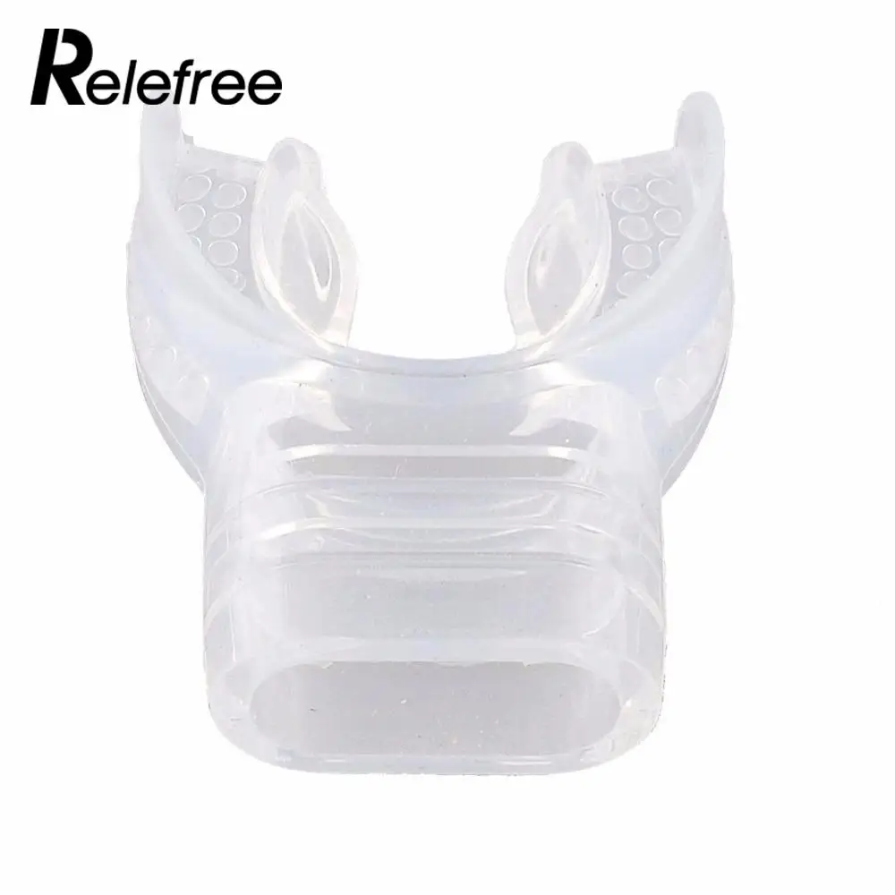 Buy Relefree Clear Silicone mouthpiece for Scuba Dive