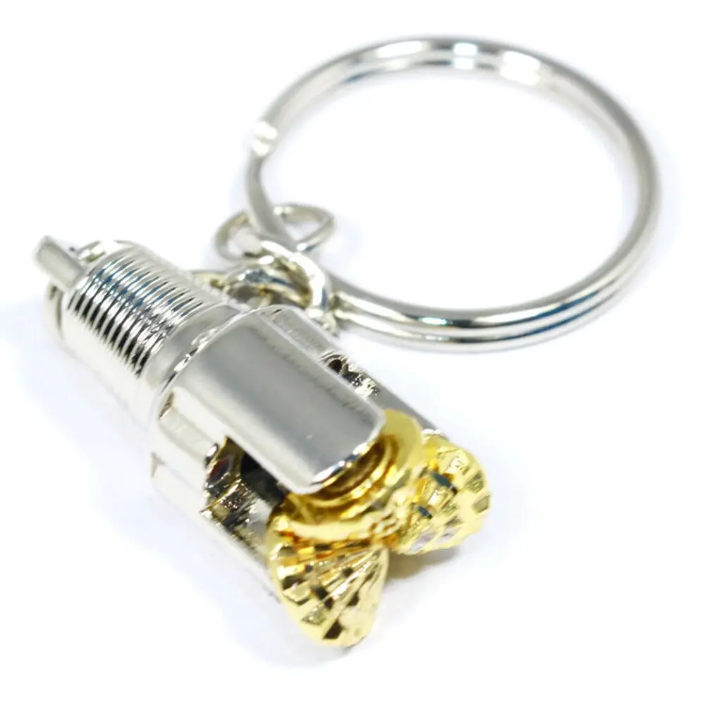 

SONG keychain pendant Folsom Oilfield Tricone three cone rotary drill bit pendant oil well oilfield jewelry gift sticker charm