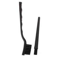 Черная пластиковая ручка печатная плата антистатические щетки 2 шт