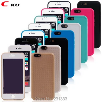 

C-ku For Iphone X 8 7 PLUS 6 6S SE 5 5S Waterproof Soft TPU PC Case Underwater Diving Fullbody Protective Back Cover Skin 100pcs
