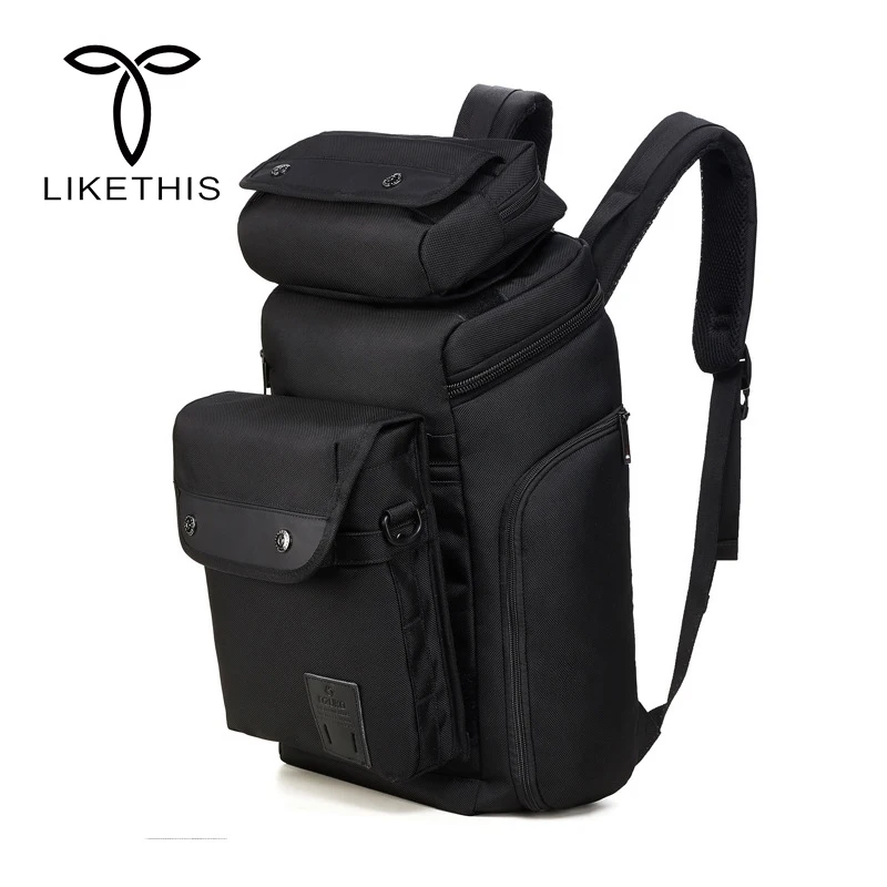 Высокое качество Для мужчин Дорожная сумка три-в-одном сумка рюкзак мешок талии Для мужчин рюкзак перемещения многофункциональный плеча
