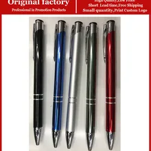Горячая металлическая ручка с индивидуальным логотипом дешевая металлическая шариковая ручка с гравировкой
