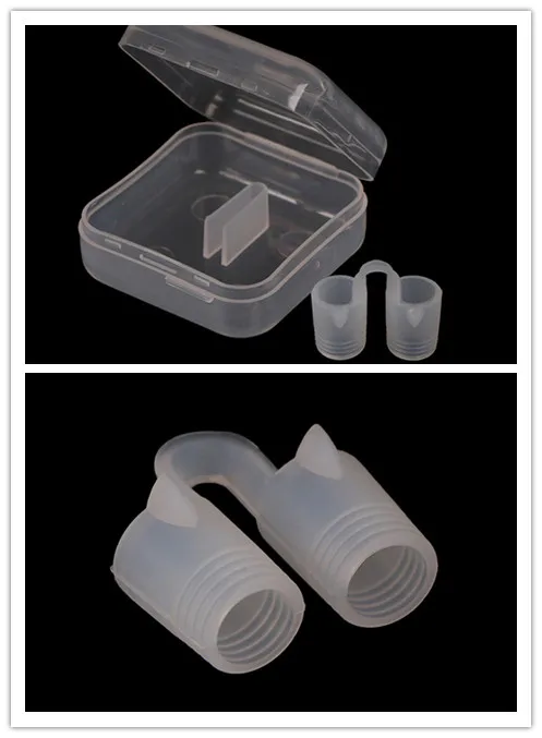 Stop Snoring Anti Snore Silicone Nose Clip Nasal Dilators Apnea Aid Device Nose Breathing Apparatus Stop Snoring Devices 4 Sizes