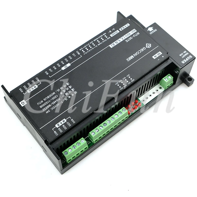 8DI8DO комбинированная система управления Modbus RTU протокол серийный RS485 232 цифровой