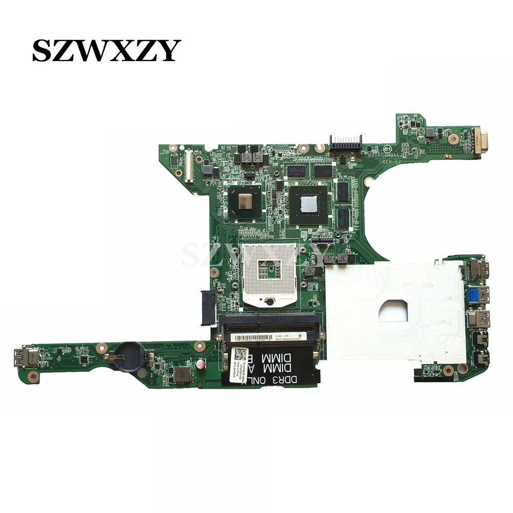 Высококачественная материнская плата для ноутбука Dell 14R 5420 7420 DA0R08MB6E2 HM77 GT630M 1 ГБ