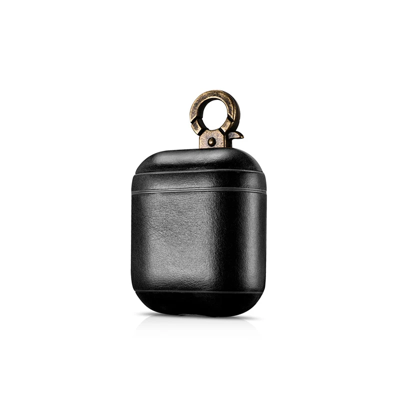 2019 New Case For Airpods Leather PU Protective Cases For Apple Earphone Cover Bags Business Leather Cases For Air Pods Skin (4)