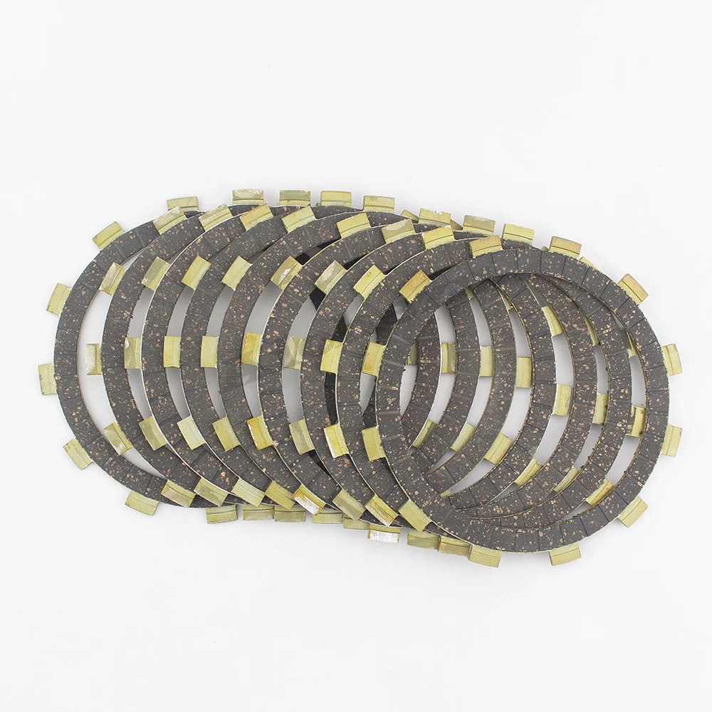 

ACZ Clutch Disc Friction Plates Set 8pcs for YZF-R6 YZF R6 99-05 00 01 02 03 04 05 YZF R6S 01-09 01 02 03 04 05 06 07 08 09