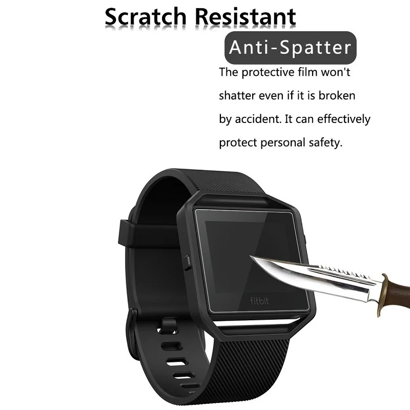 fitbit blaze shattered glass