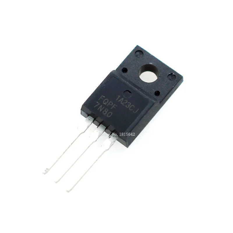 10 шт./лот транзистор FQPF7N80 FQPF7N80C Triode 7N80 полевой эффект на-220 Новый Оптовый