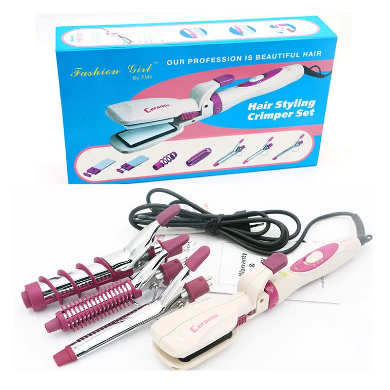 FMK Brand Design Pro Multi-function Hair Curling Irons Magic Curly Wand 1Set Body Wave Kinky Curly Hair Electrical Rollers HB101 FMK Brand Design Pro Multi-function Hair Curling Irons Magic Curly Wand 1Set Body Wave Kinky Curly Hair Electrical Rollers HB101