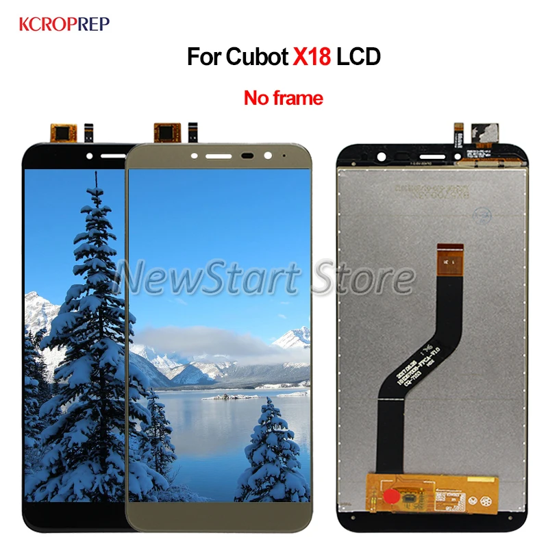 

For Cubot X18 LCD Display Touch Screen Digitizer Assembly 5.7" Replacement Accessory For Cubot X 18 lcd 100% Tested