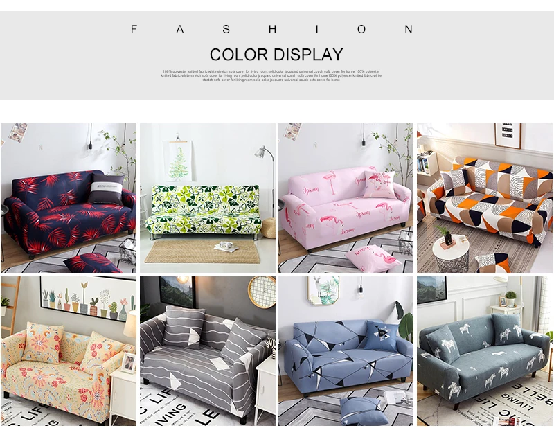 PORSIA 20 разноцветной чехол полиэфирный чехол для дивана 1/2/3/4-Seater сезон: весна–лето эластичный чехол на диван секционная для Гостиная