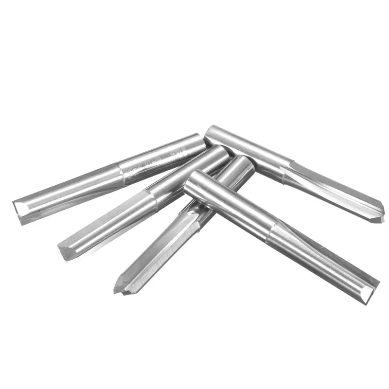 

5Pcs/Set 6mm 2 Double Two Flute Straight Shank CNC Router Bit End Mill Steel Cutter Tool Milling Tools