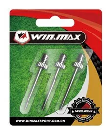 Basketball Sports Football Inflation Silver Tone Pump Needles Adapter (2)