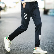 

joggers men Pants 2018 Summer casual pants men Slim Fit sweatpants Skinny Zipper Pockets Pencil Straight Pants Trousers Men