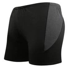 Летний купальник Мужские плавки быстросохнущие мужские боксеры Sunga трусы Лоскутные пляжные шорты больших размеров