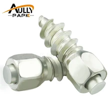 Шипы для автомобильных шин 15/18 мм, универсальные зимние шипы для грузовиков и мотоциклов