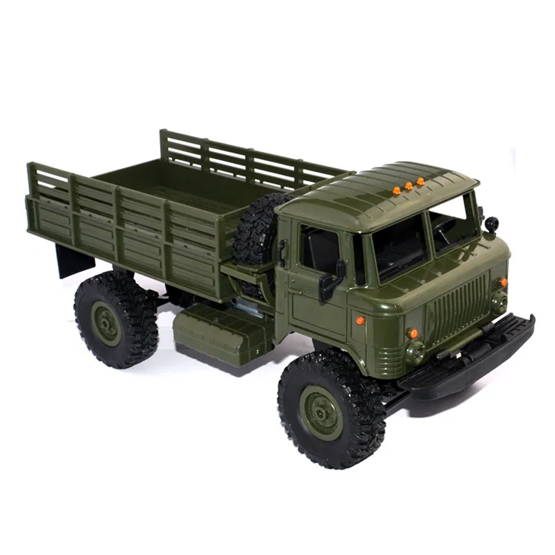 Miglior Scherza il Regalo WPL B 24 1 16 RTR 2.4G Militare RC Auto 4 WD Telecomando Crawler Giocattoli Per Bambini Regalo Di Compleanno